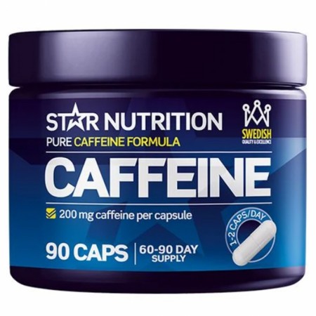 Caffeine 200mg 90 caps, Star Nutrition