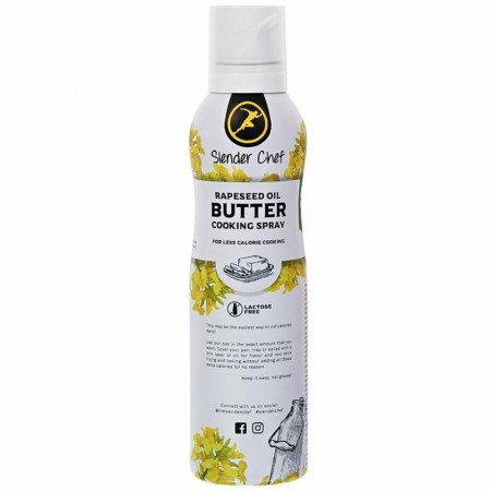 Cooking Spray 200ml, Rapseed Oil Butter, Slender Chef