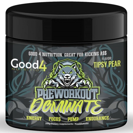 Dominate PWO 288g, Good 4 Nutrition