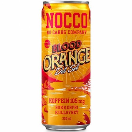 NOCCO BCAA - BLOOD ORANGE DEL SOL - 330 ML