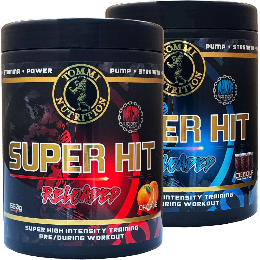 2 X Super Hit Reloaded - 550g - TN - Tommi Nutrition - hos Tommi Nutrition