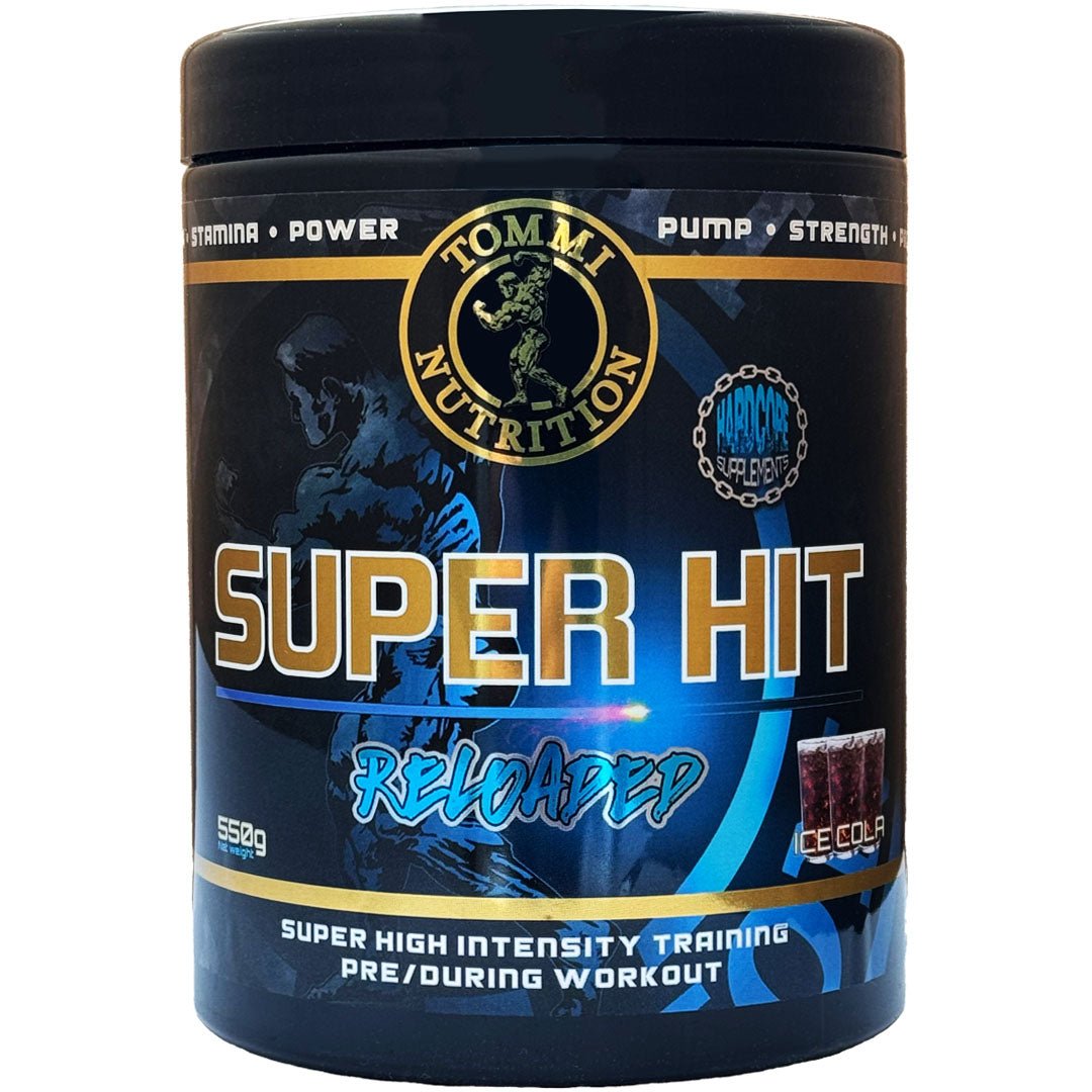 2 X Super Hit Reloaded - 550g - TN - Tommi Nutrition - hos Tommi Nutrition