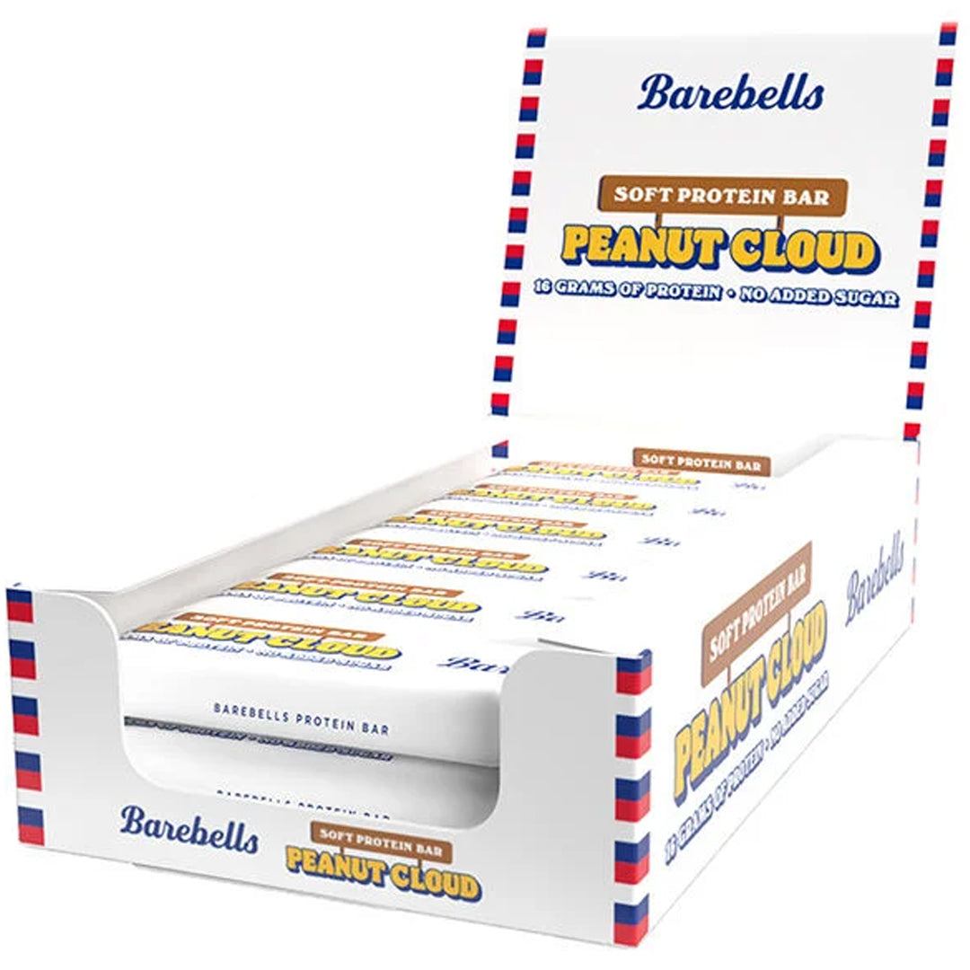 12 x Barebells Soft Protein Bar 55 g Peanut Cloud – Tommi Nutrition