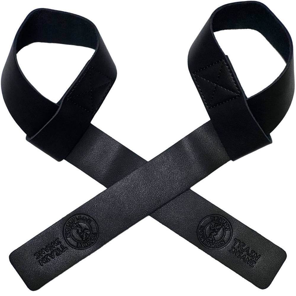 Adjustable Leather Lifting Straps - Black - TN - Tommi Nutrition - hos Tommi Nutrition