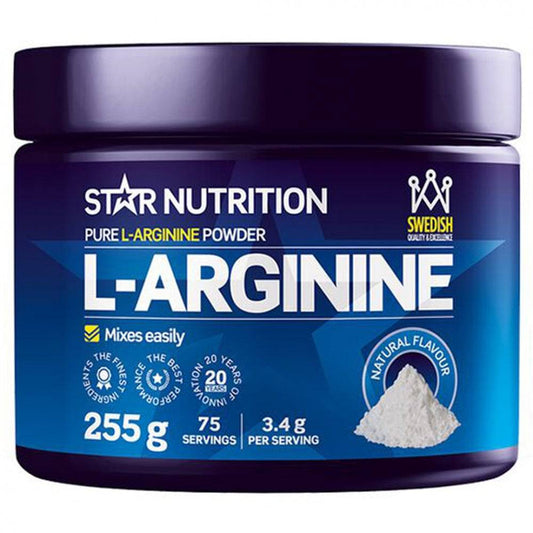 L-Arginine 255g, Star Nutrition - Tommi Nutrition