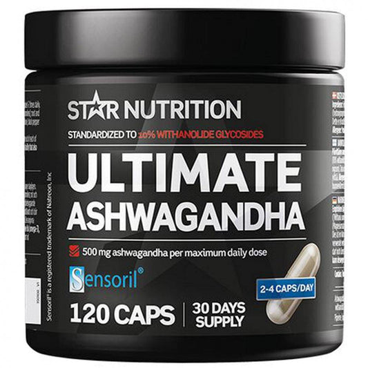 Ultimate Ashwagandha 120 caps, Star Nutrition - Tommi Nutrition