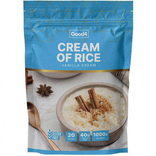 Cream of Rice 1000g, Vanilla Cream, G4N - Tommi Nutrition