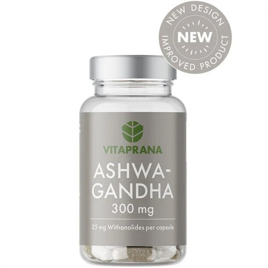 Ashwagandha 300mg, 80 kapsler - Vitaprana - Tommi Nutrition