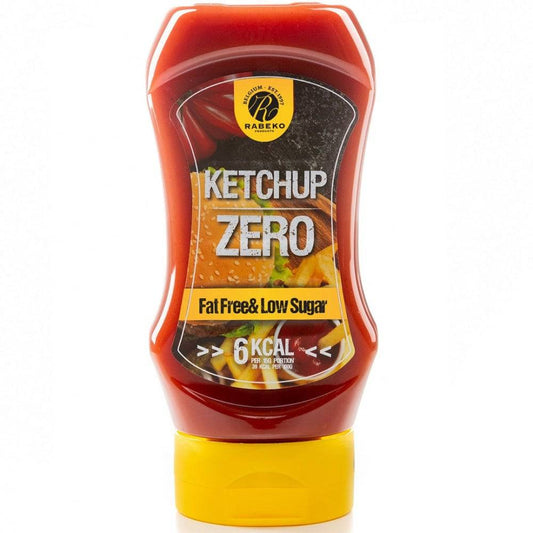 KETCHUP ZERO SAUCE 350ML, RABEKO - Tommi Nutrition