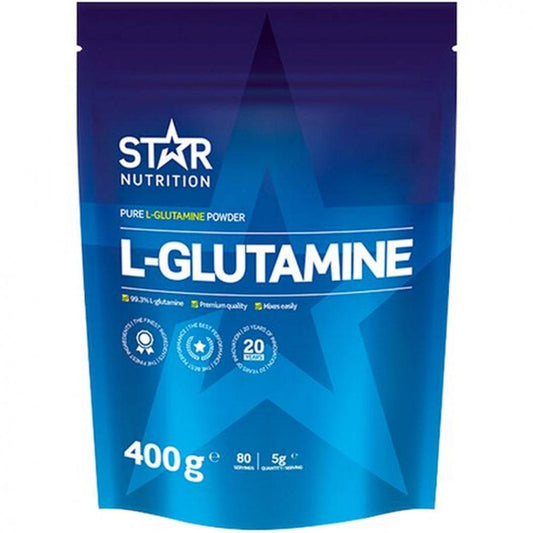 L - Glutamine 400g, Star Nutrition - Star Nutrition - hos Tommi Nutrition