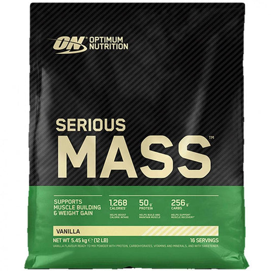 Optimum Nutrition Serious Mass 5,4kg Vanilje - Optimum Nutrition - hos Tommi Nutrition