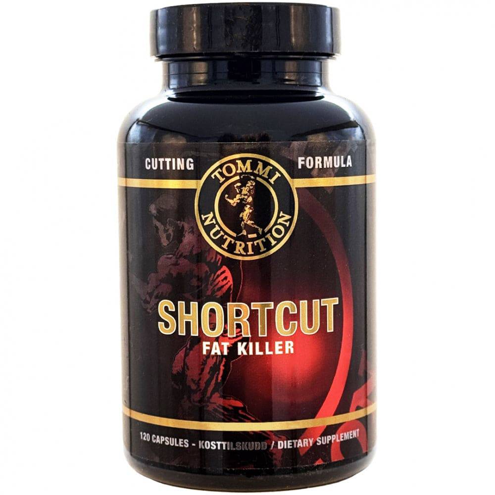 SHORTCUT FETTFORBRENNER 120 KAPSLER - TN - Tommi Nutrition - hos Tommi Nutrition