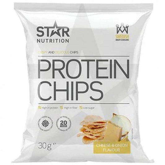 Protein Chips Cheese & Onion - 30g, Star Nutrition (Trenger bedre bilde) - Tommi Nutrition
