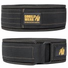 Nylon Lifting Belt (10cm), Black/Gold, Gorilla Wear thumbnail
