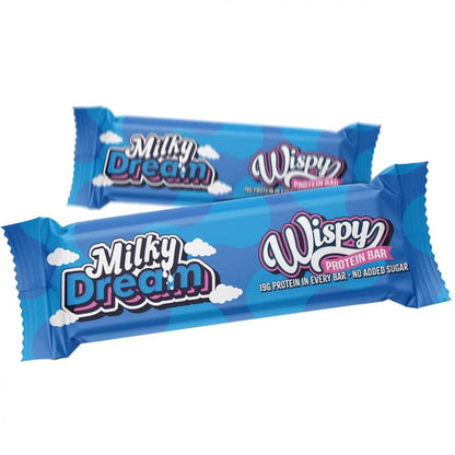 10 x Wispy Protein Bar, (55g), Milky Dream - Wispy - hos Tommi Nutrition