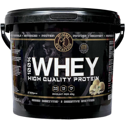 100% Whey High quality Protein 2722g - TN - Tommi Nutrition - hos Tommi Nutrition