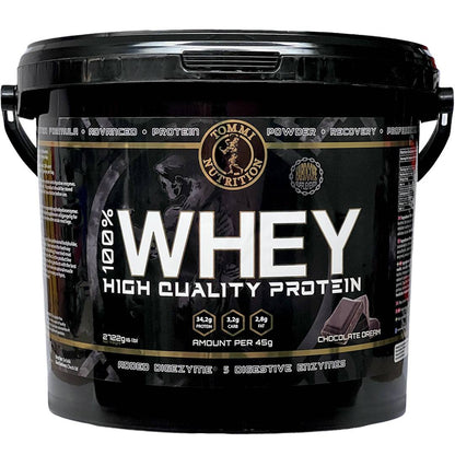 100% Whey High quality Protein 2722g - TN - Tommi Nutrition - hos Tommi Nutrition