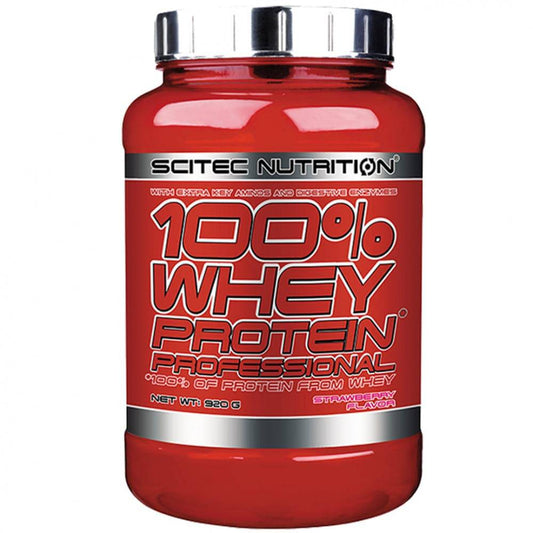100% Whey Protein Professional - 920g - Scitec Nutrition - hos Tommi Nutrition