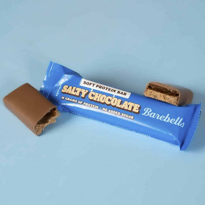 12 x Barbells - Soft Protein Bar - Salty Chocolate (55g) - Barebells - hos Tommi Nutrition