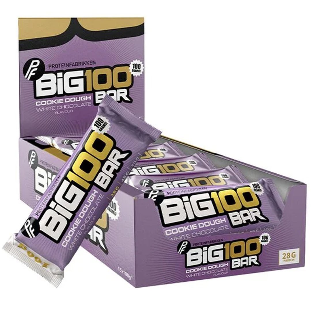 15 x Big 100 Proteinbar 100 g - Proteinfabrikken - hos Tommi Nutrition