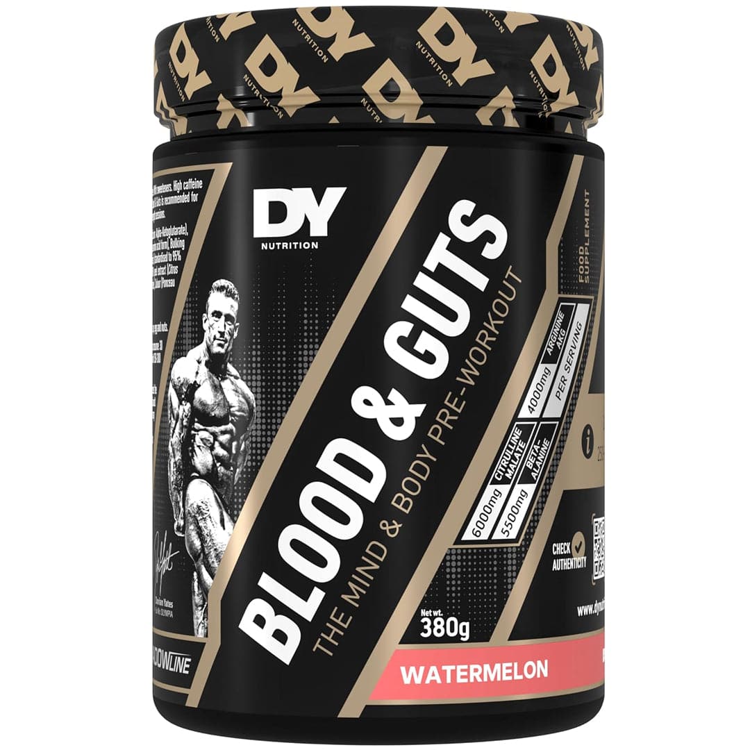 2 x BLOOD & GUTS PWO 380G - DY NUTRITION - DY Nutrition - hos Tommi Nutrition