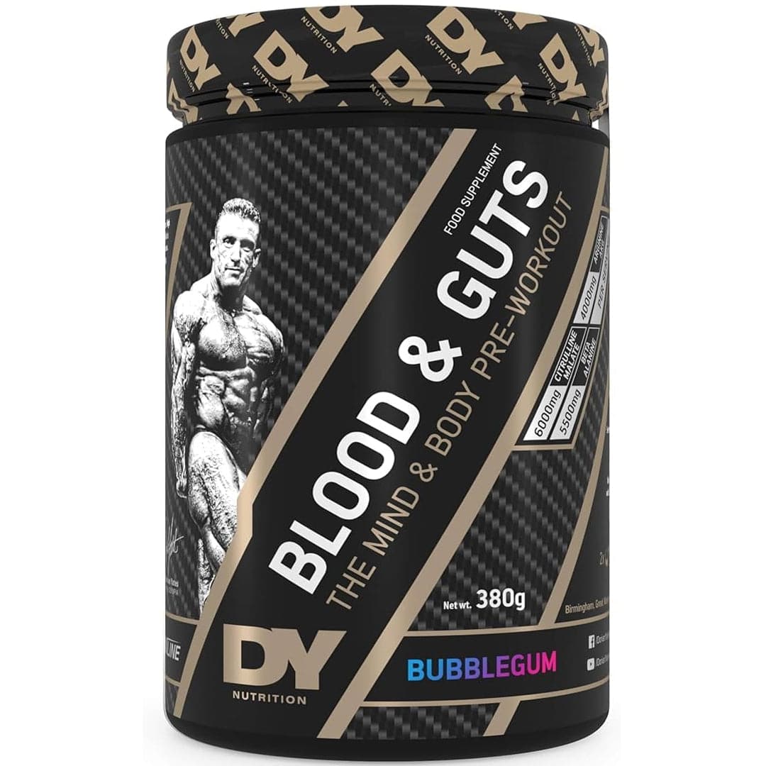 2 x BLOOD & GUTS PWO 380G - DY NUTRITION - DY Nutrition - hos Tommi Nutrition