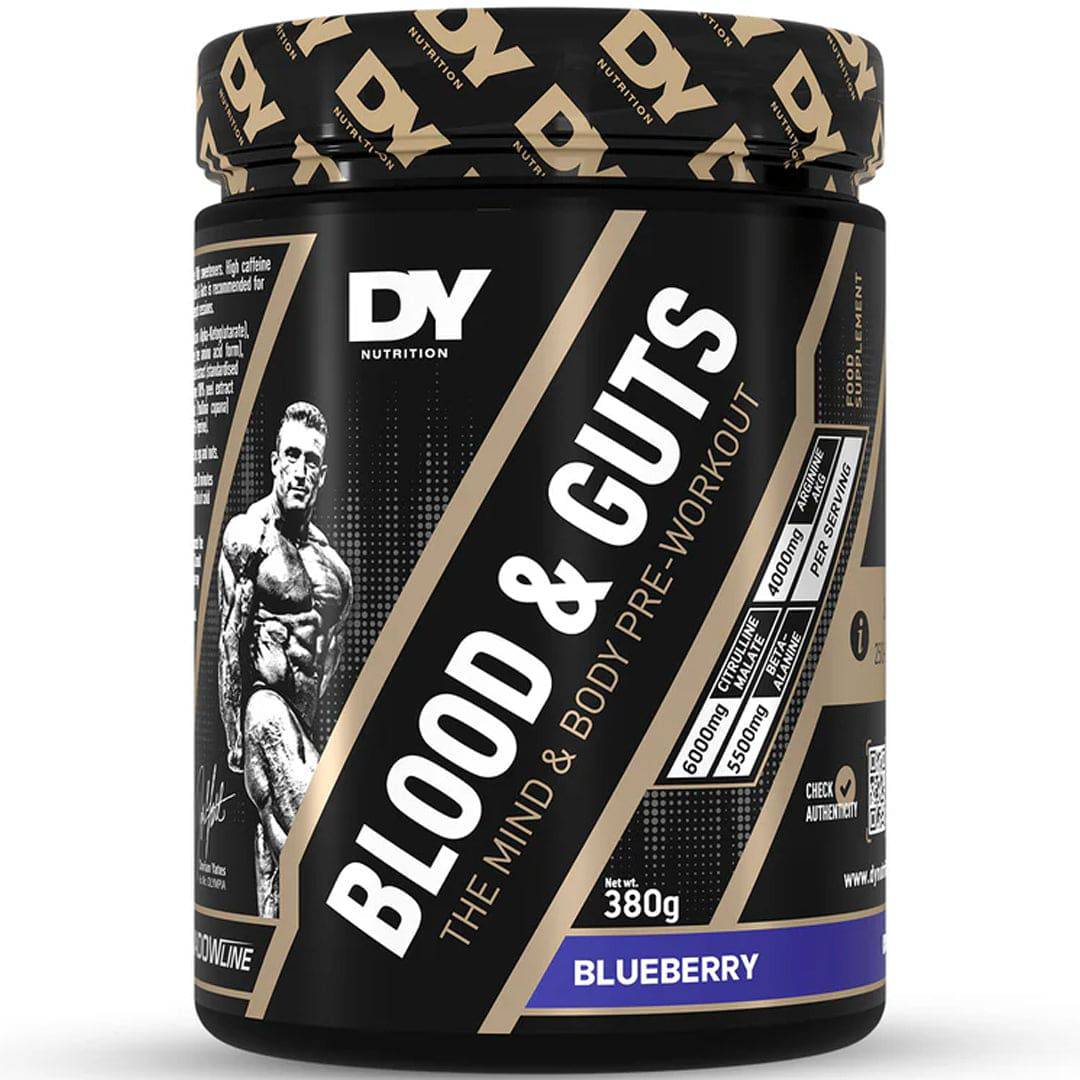 2 x BLOOD & GUTS PWO 380G - DY NUTRITION - DY Nutrition - hos Tommi Nutrition