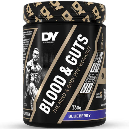 2 x BLOOD & GUTS PWO 380G - DY NUTRITION - DY Nutrition - hos Tommi Nutrition