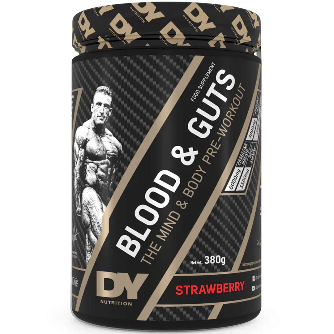2 x BLOOD & GUTS PWO 380G - DY NUTRITION - DY Nutrition - hos Tommi Nutrition