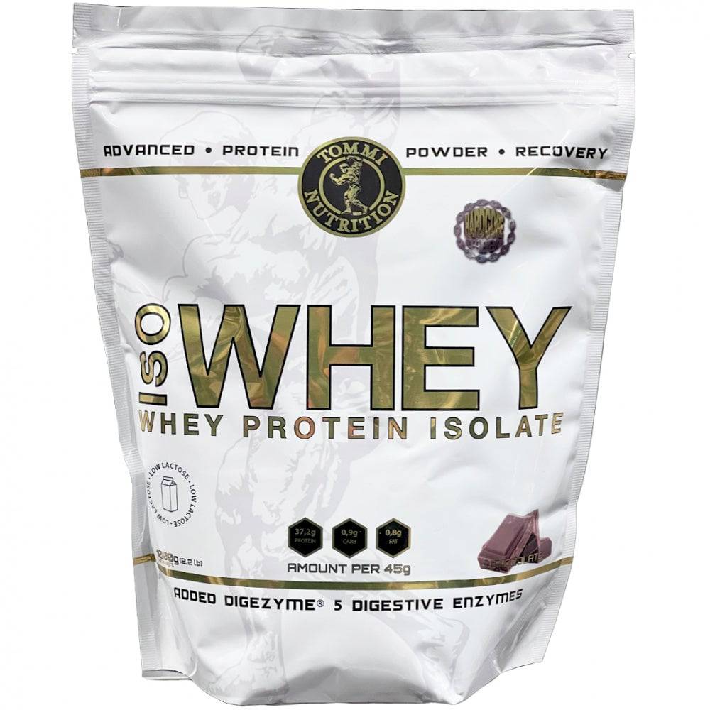 2 X ISO WHEY 1000G - 100% ISOLATE, TN - Tommi Nutrition - hos Tommi Nutrition