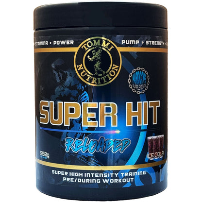 2 X Super Hit Reloaded - 550g - TN - Tommi Nutrition - hos Tommi Nutrition