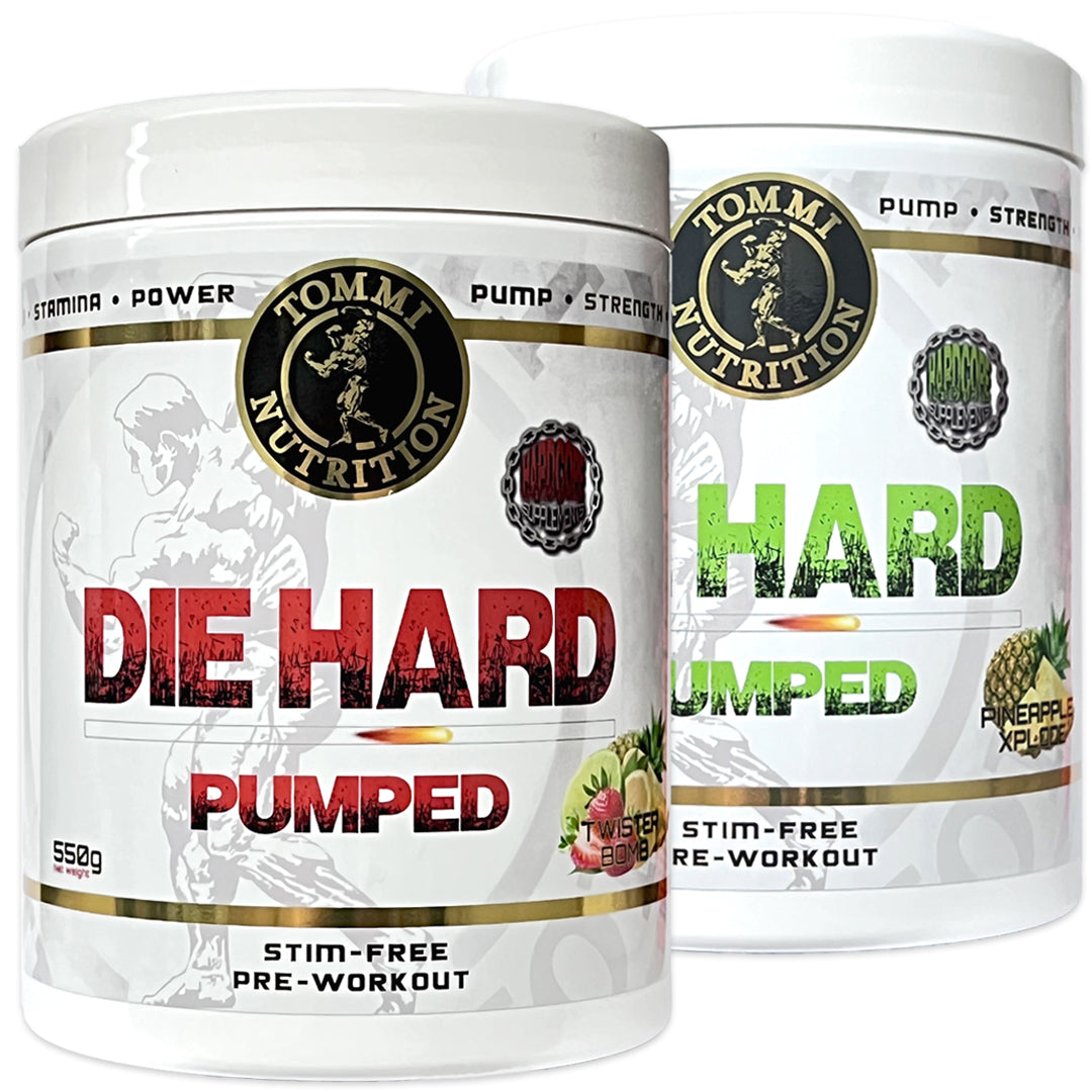2 x Die Hard Pumped STIM FREE, 550G - TN