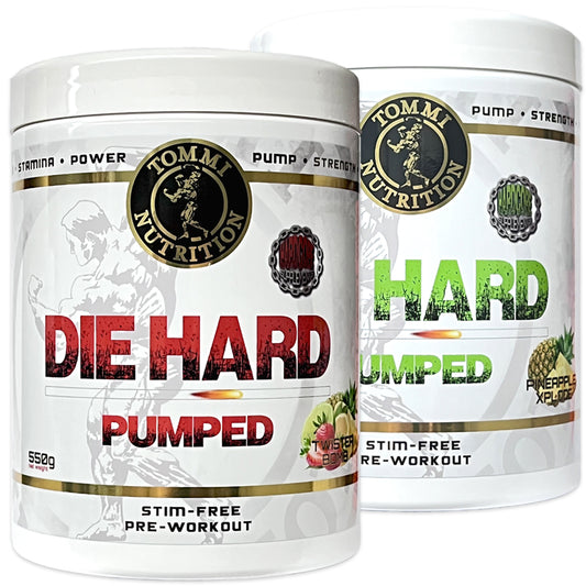 2 x Die Hard Pumped STIM FREE, 550G - TN