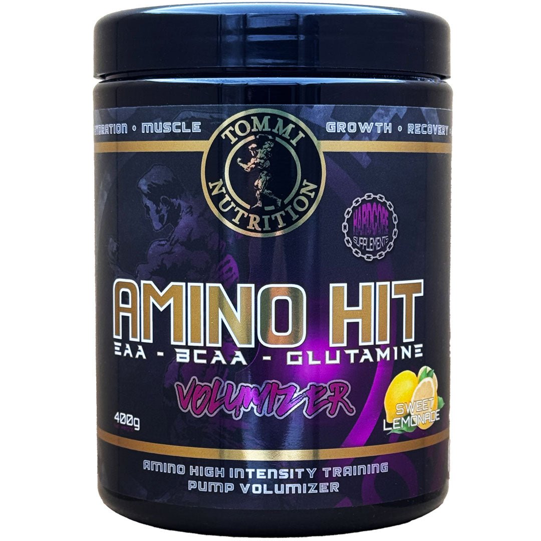 3 X Amino Hit Pump Volumizer 400g - TN - Tommi Nutrition - hos Tommi Nutrition