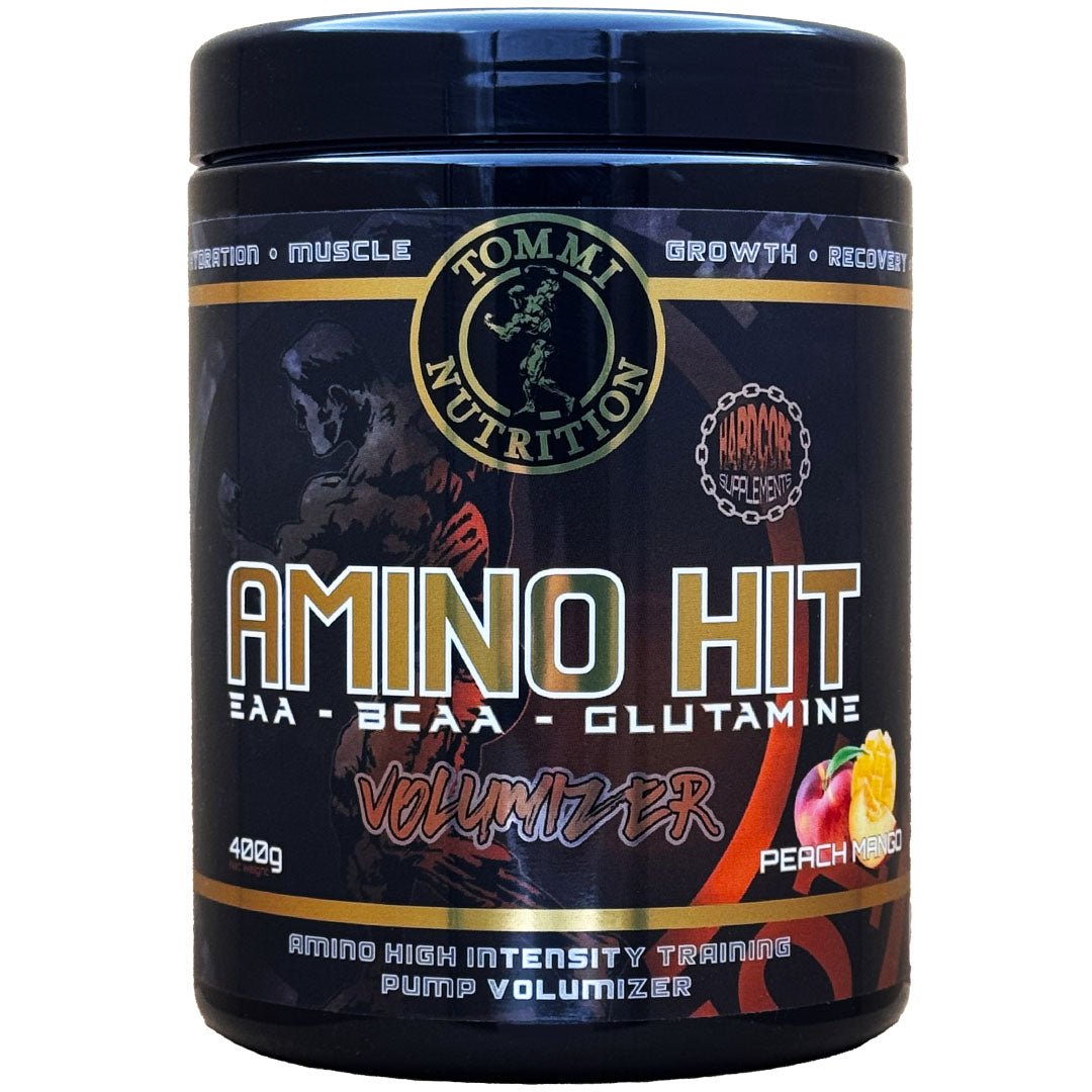 3 X Amino Hit Pump Volumizer 400g - TN - Tommi Nutrition - hos Tommi Nutrition
