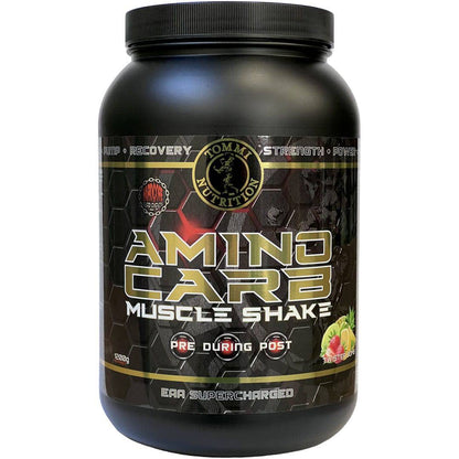 3 X Aminocarb Muscle Shake 1200g - TN - Tommi Nutrition - hos Tommi Nutrition