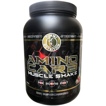 3 X Aminocarb Muscle Shake 1200g - TN - Tommi Nutrition - hos Tommi Nutrition