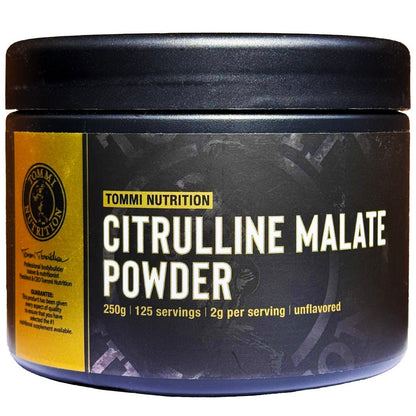 3 x Citrulline Malate 250g, TN - Tommi Nutrition - hos Tommi Nutrition