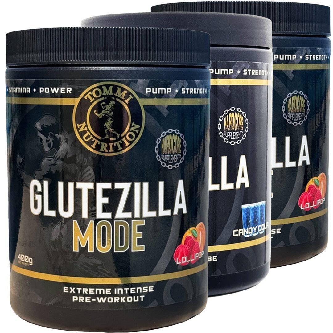 3 x Glutezilla Mode 400g TN - Tommi Nutrition - hos Tommi Nutrition