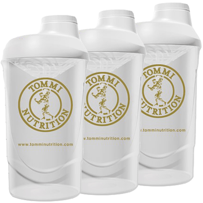 3 X Shaker 0.7L / 0.6L - Tommi Nutrition - (Velg Farger) - Tommi Nutrition - hos Tommi Nutrition