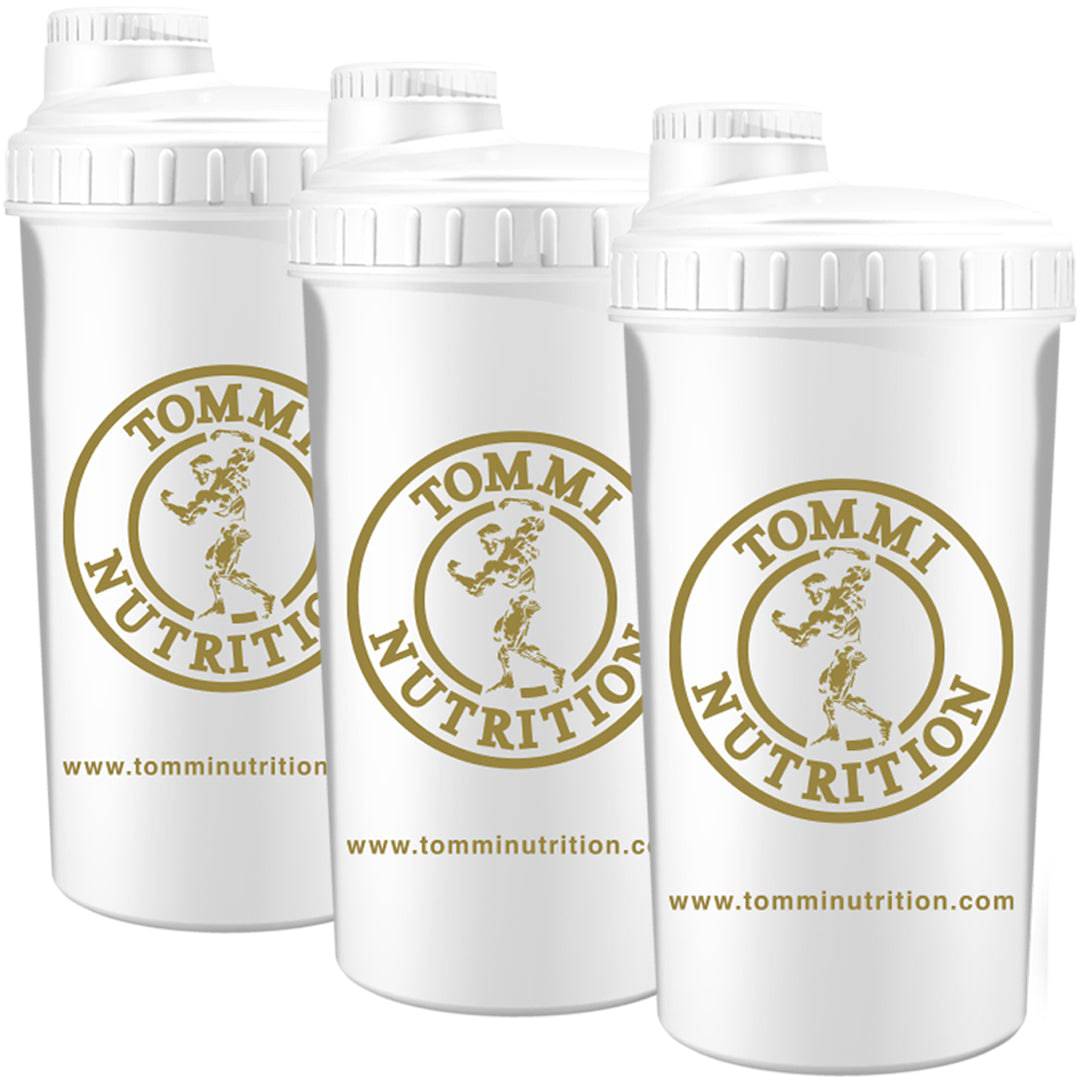 3 X Shaker 0.7L / 0.6L - Tommi Nutrition - (Velg Farger) - Tommi Nutrition - hos Tommi Nutrition