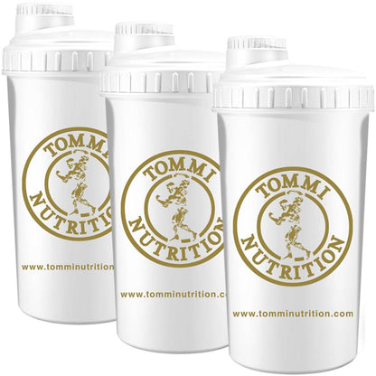 3 X Shaker 0.7L / 0.6L - Tommi Nutrition - (Velg Farger) - Tommi Nutrition - hos Tommi Nutrition