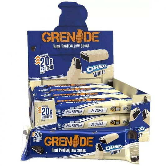 Grenade Protein Bar, 60g x 12, Oreo - Tommi Nutrition