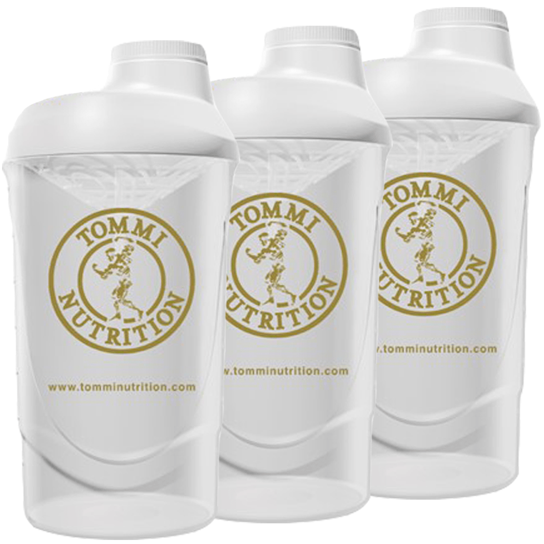 3 X Shaker 0.7L - Tommi Nutrition - (Velg Farger) - Tommi Nutrition