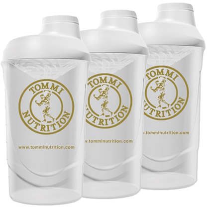 3 X Shaker 0.7L - Tommi Nutrition - (Velg Farger) - Tommi Nutrition