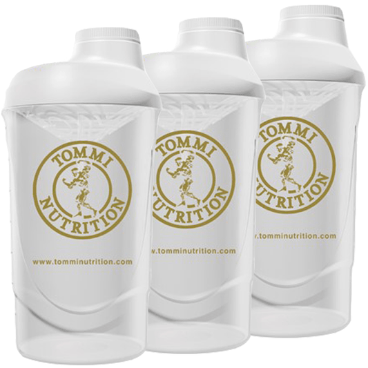 3 X Shaker 0.7L - Tommi Nutrition - (Velg Farger) - Tommi Nutrition