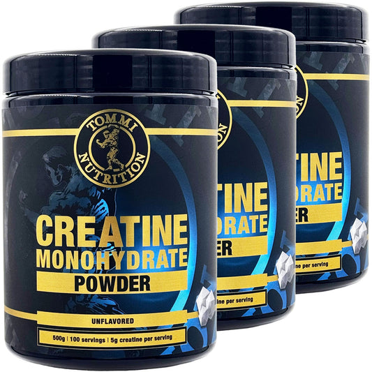3 X  Kreatin Monohydrat 500g, 100% Monohydrat - TN