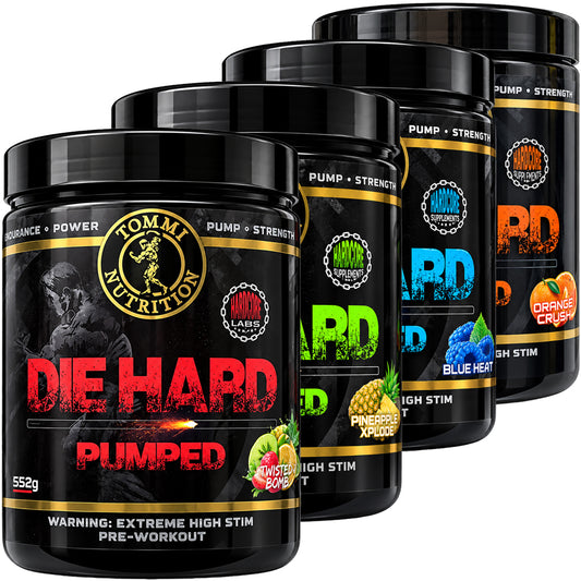 4 X Die Hard Pumped - 550g - TN