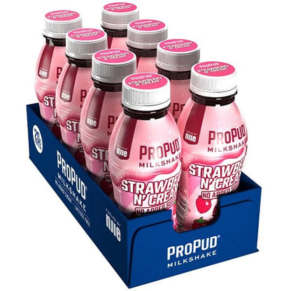 8 x ProPud Protein Milkshake, 330 ml - ProPud - hos Tommi Nutrition
