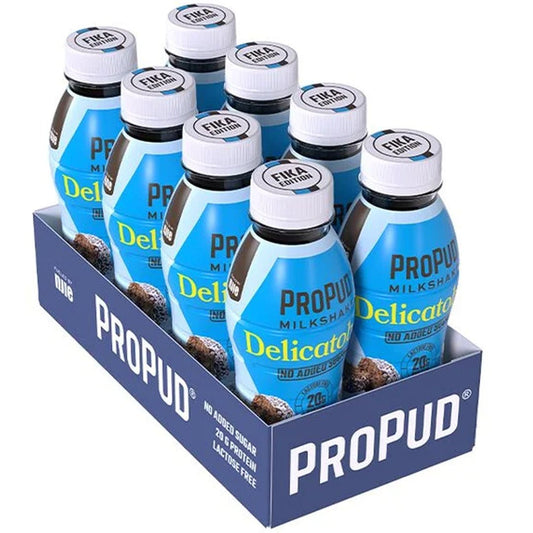8 x ProPud Protein Milkshake, 330 ml - ProPud - hos Tommi Nutrition